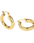 Aura Hoops | Gold