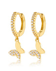 Butterfly Earrings | Gold