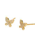 Flutter Studs | Gold