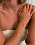 222 Manifestation Necklace | Gold