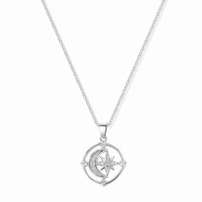Lunaris Necklace | Silver