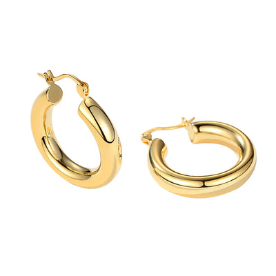 Aura Hoops | Gold