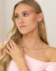 Sacred Heart Earrings | Silver