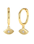 Third Eye Earrings | Gold