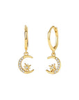 Night Sky Earrings | Gold