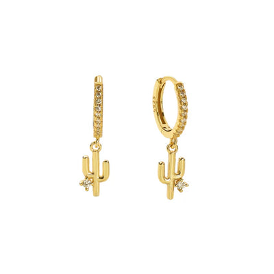 Desert Star Earrings | Gold