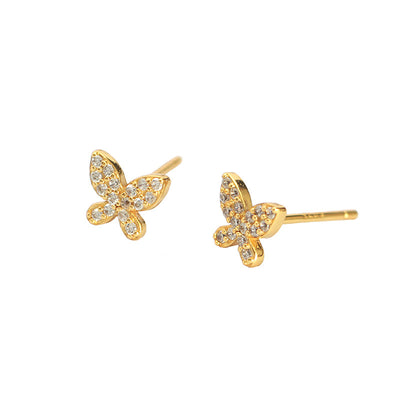 Flutter Studs | Gold