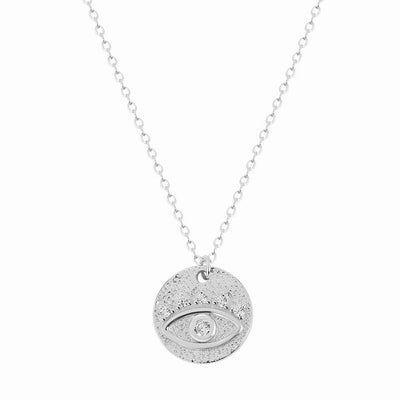 Nazar Necklace | Silver
