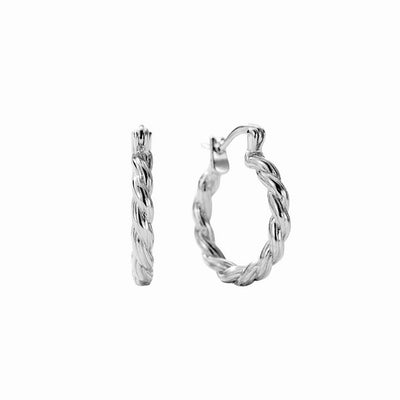 Paradise Hoops | Silver