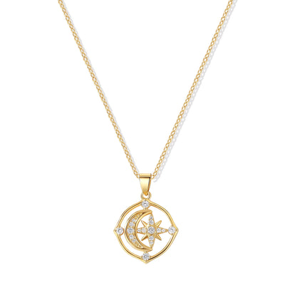 Lunaris Necklace | Gold