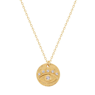 Nazar Necklace | Gold