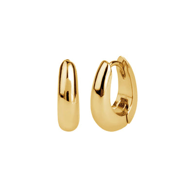 Nefertiti Hoops | Gold