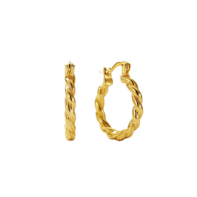 Paradise Hoops | Gold