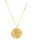 Serpent Necklace | Gold