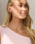 Divine Drop Earrings | Silver